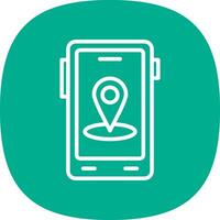 Gps Navigation Vector Icon Design