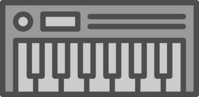 Piano Vector Icon Design