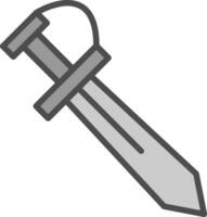 Sword Vector Icon Design