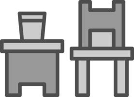 Table Vector Icon Design