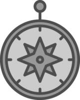 Compass Vector Icon Design