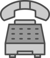 Telephone Vector Icon Design