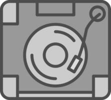 Turntable Vector Icon Design