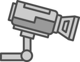 Security Camera Vector Icon Design