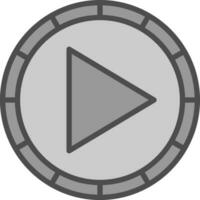 Play Button Vector Icon Design