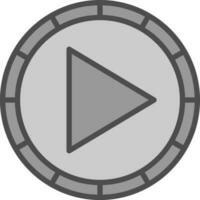 Play Button Vector Icon Design