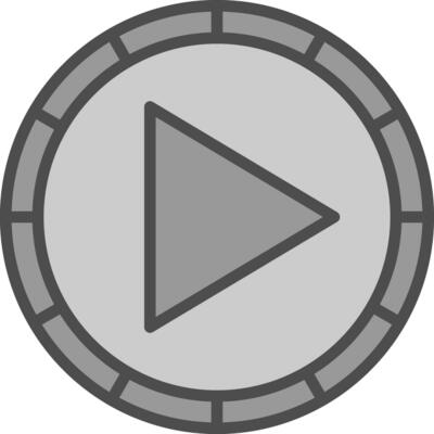 Silver Play Button Vector Art, Icons, and Graphics for Free Download
