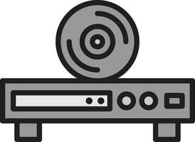 Dvd Player Vector Icon Design