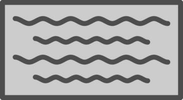 Waves Vector Icon Design