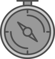 Compass Vector Icon Design