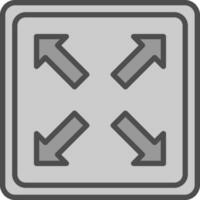 Expand Vector Icon Design