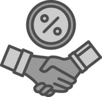 Handshake Vector Icon Design
