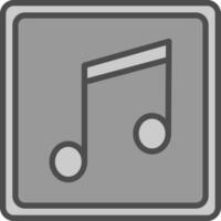 música y multimedia vector icono diseño