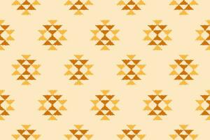Geometric ikat seamless pattern. Modern ethnic traditional pattern. design for fabric,clothing,carpet,background,wallpaper vector