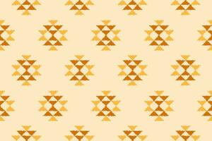 Geometric ikat seamless pattern. Modern ethnic traditional pattern. design for fabric,clothing,carpet,background,wallpaper vector