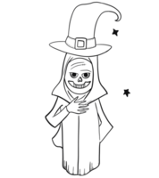 tekening halloween geest png