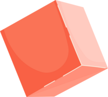 Children toy cube png