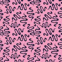 Halloween pattern with snakes vector