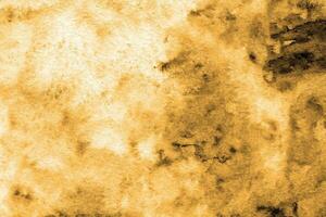 Golden brown watercolor background photo