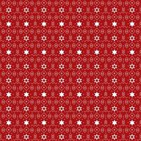 diseño de patrón de navidad rojo ornamental foto