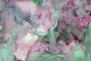 pink green watercolor background texture photo