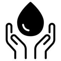 Healing Hands Icon vector