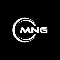 MNG Logo Design, Inspiration for a Unique Identity. Modern Elegance and Creative Design. Watermark Your Success with the Striking this Logo. vector