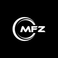 mfz logo diseño, inspiración para un único identidad. moderno elegancia y creativo diseño. filigrana tu éxito con el sorprendentes esta logo. vector