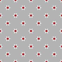 Seamless pattern of stars on a grey background photo