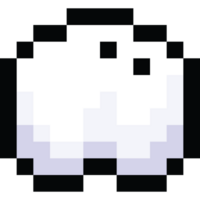 Pixel art 8bit cloud png