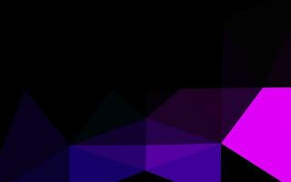 Light Purple vector polygonal template.