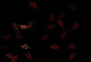 Dark Red, Yellow vector hand painted texture.