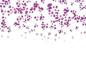 Light Purple vector template with liquid shapes.