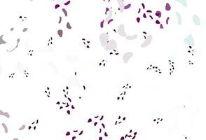 Light purple vector backdrop with abstract shapes.