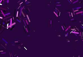 Light Purple vector texture with colorful lines.