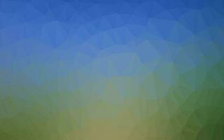 Light Blue, Green vector blurry triangle pattern.