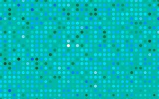 Light Blue, Green vector backdrop with dots.