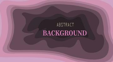 business wavy papercut abstract background. vector