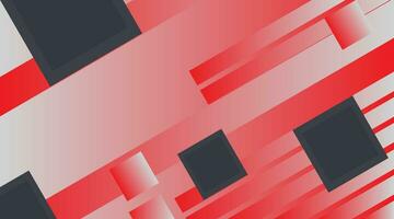 Abstract red modern geometric background. vector