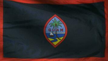 Guam drapeau agitant video