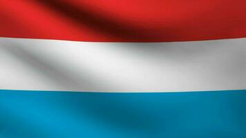 Old Luxembourg Flag video