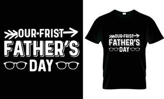 Happy Father's Day motivational Funny quotes typography Gift Dad t-shirt design and vector graphic template EPS File.