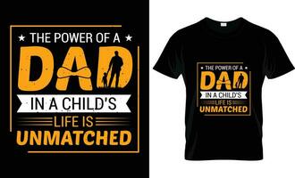 Happy Father's Day motivational Funny quotes typography Gift Dad t-shirt design and vector graphic template EPS File.