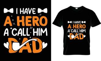 Happy Father's Day motivational Funny quotes typography Gift Dad t-shirt design and vector graphic template EPS File.