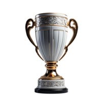 Trophy icon on transparent background, created with generative AI png