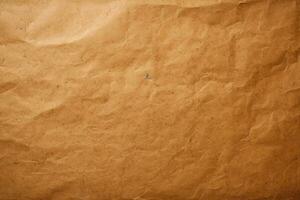 Brown paper texture background ideal for recycling paper projects photo