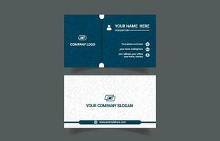 Professional corporate business card design template vector
