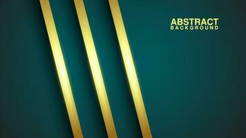 Abstract background overlapping gold line decoration layers with copy space for text. luxury style. Vector illustration