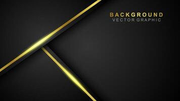 Abstract background overlapping gold line decoration layers with copy space for text. luxury style. Vector illustration