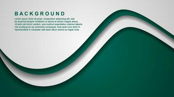 Vector background curve paper layers with space for text and message background design